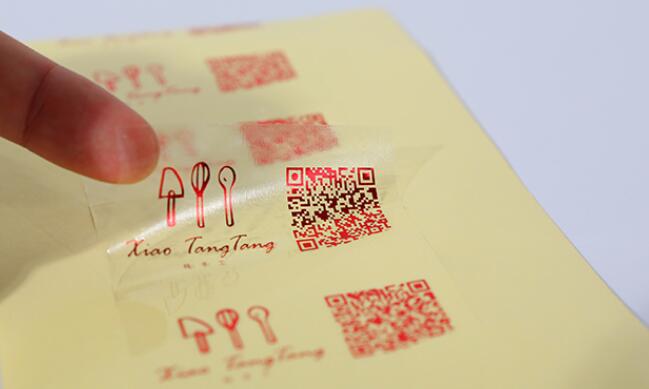 透明不干膠標(biāo)簽定制 透明不干膠標(biāo)簽定制